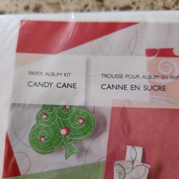 Creative Memories Candy Cane Paper Album Kit 2007 Holiday Christmas Scrapbooking - Picture 3 of 5